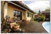 RESERVIERT: Komfortables Einfamilienhaus inklusive Nebengelass und Pool in Hohenbruch! - Terrassenansicht